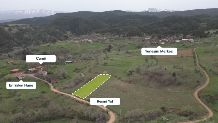 Kastamonu İhsangazi'de 1.776 m2 Konut İmarlı Arsa Fırsatı