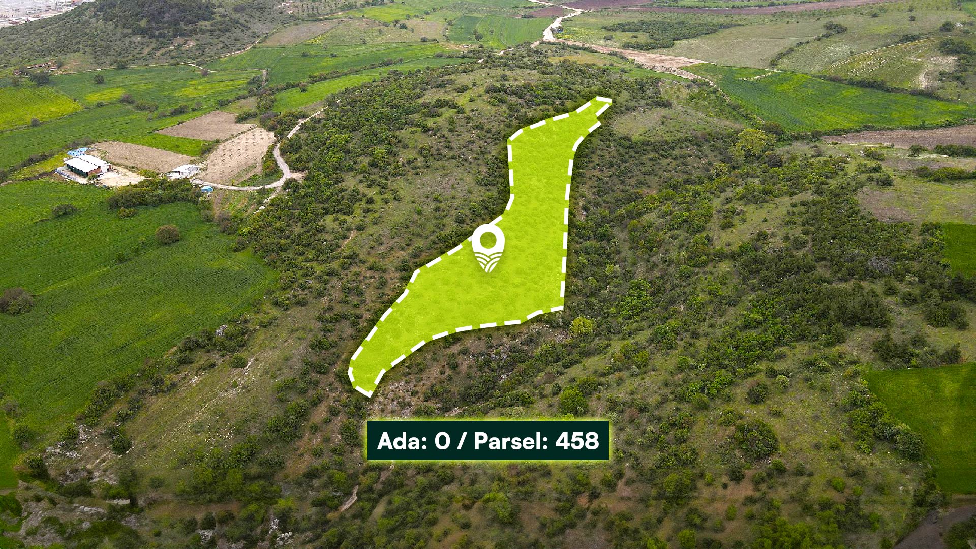 Balıkesir Altıeylül Dereçiftlik'te, İl Merkezine Yakın, OSB'nin Dibinde 17.933 m2 Tarla
