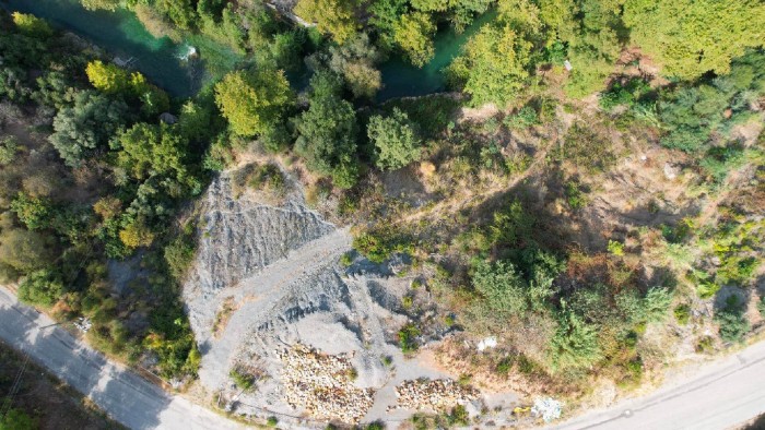 Antalya Alanya Kestel'de Yeni Çevre Yolu'nun Dibinde 3.363 m2 Tarla