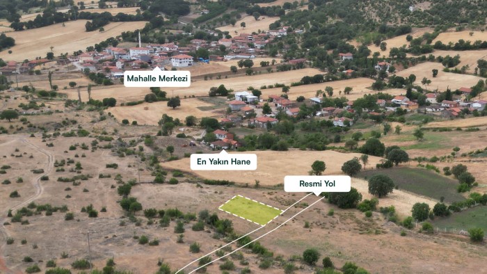 Balıkesir Kepsut'da Villa Yapımına Uygun 392 m2 Arsa Fırsatı